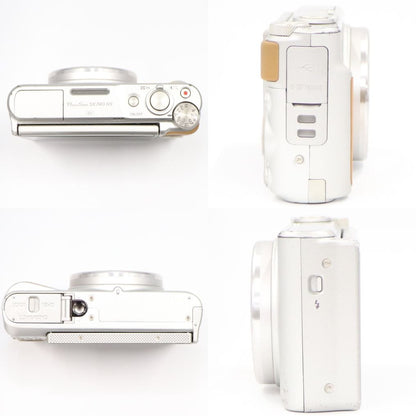 Canon PowerShot SX740 HS コンパクトデジタルカメラ pssx740hs-sl  シルバー 整備済みアウトレット品 [中古(C)]