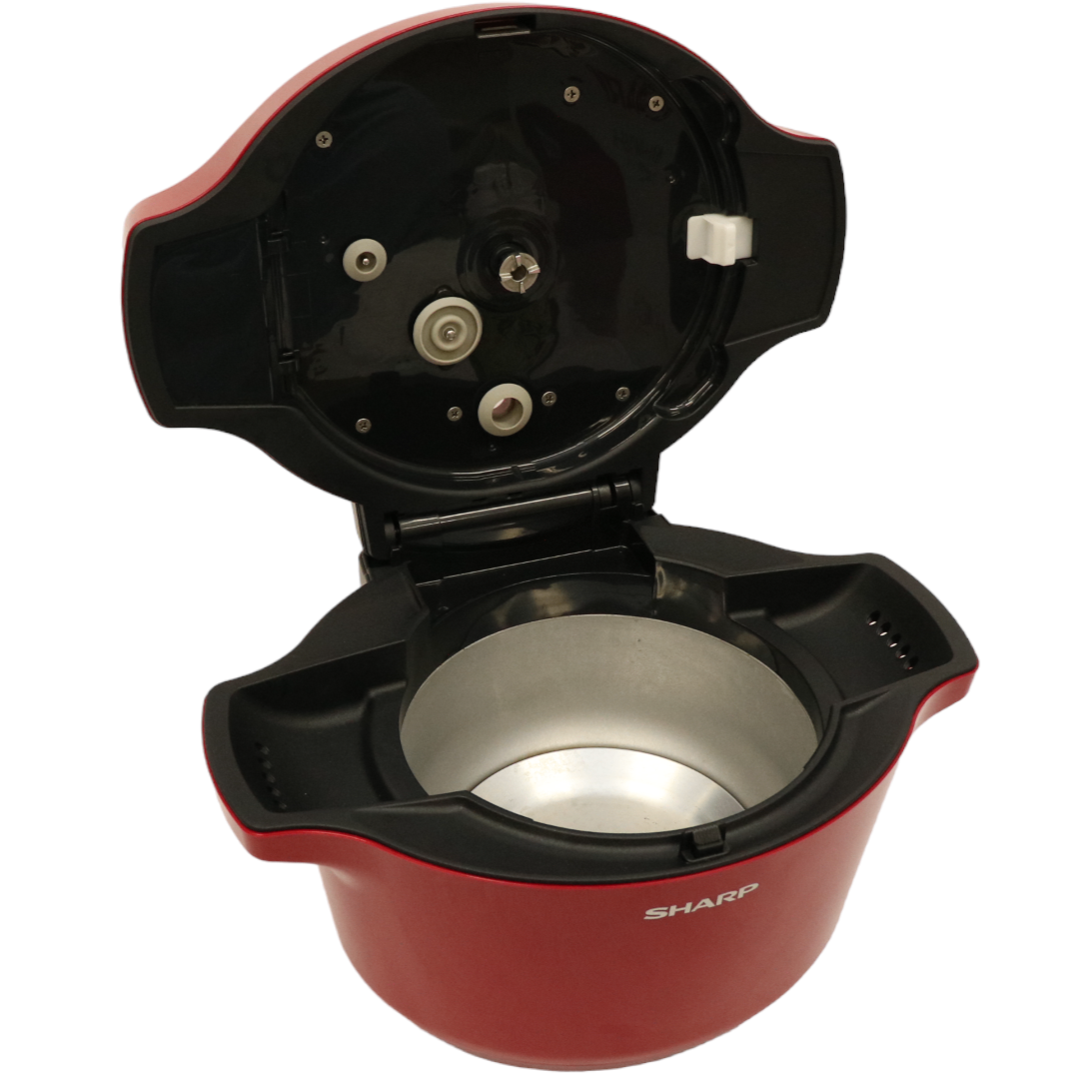シャープ 自動調理鍋 ヘルシオ ホットクック 1.6L 無水鍋 レッド 【中古】 シャープ 自動調理鍋 ヘルシオ ホットクック 1.6L 無水鍋 レッド 【中古】