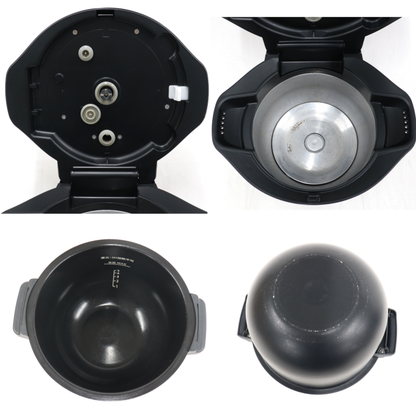 シャープ ヘルシオ ホットクック KN-HW24G 2〜6人用 2.4L容量 kn-hw24g-b  ブラック 整備済みアウトレット品 [中古(C)]