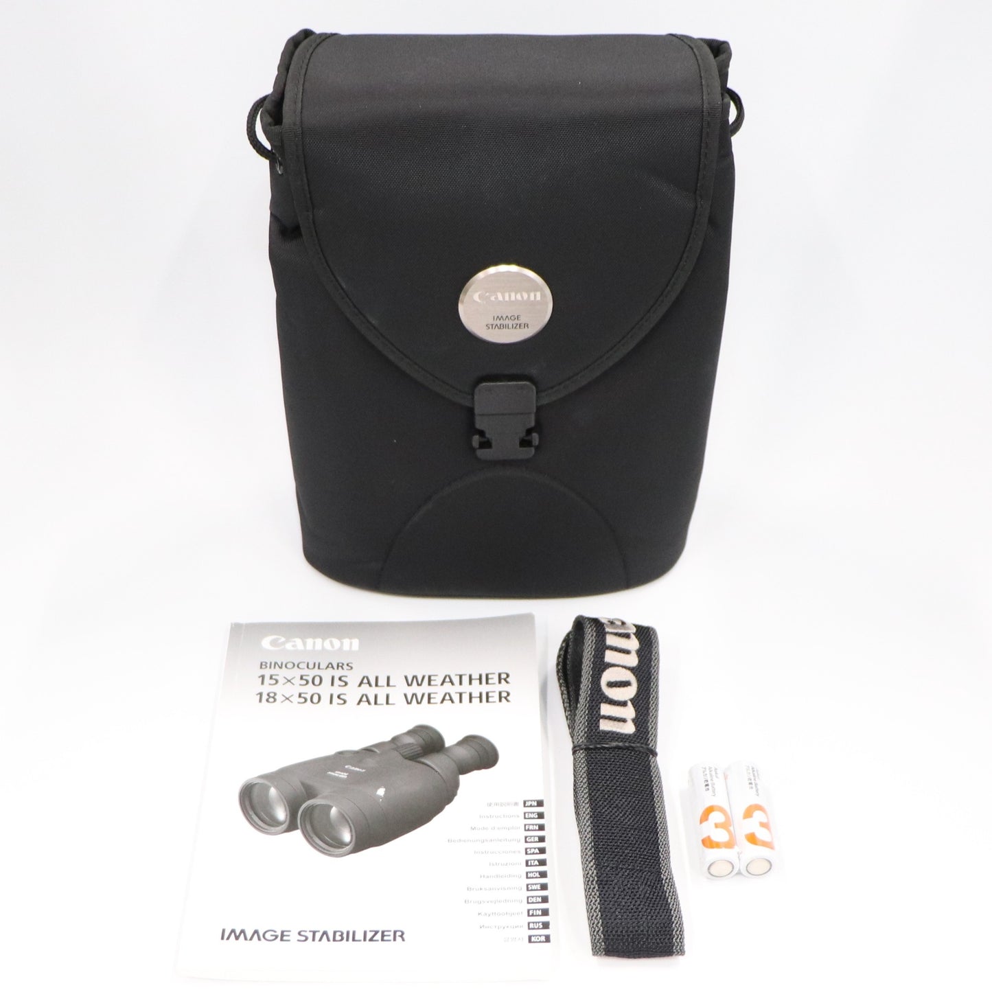 [中古(B)] [倍率15倍]Canon IS ALL WEATHER BINOCULARS 15×50 コンサート・ライブ向け 防振双眼鏡  [良い]