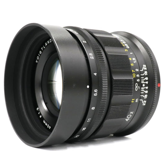 コシナ フォクトレンダー NOKTON 40mm F1.2 Aspherical 単焦点レンズ(Nikon Zマウント用) nokton-40mm-f12-aspherical-z   整備済みアウトレット品 [中古(A)]