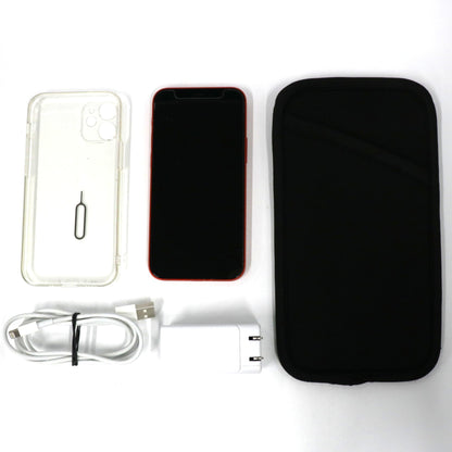 [中古(C)] Apple iPhone 12 mini 64GB (SIMフリー) iphone12-mini-64-r レッド[可]