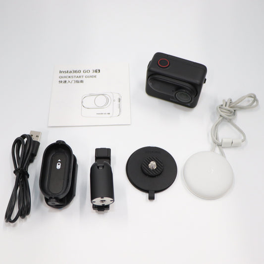 [中古(A)] Insta360 GO 3S 64GB アクションカメラ ミッドナイトブラック[非常に良い]