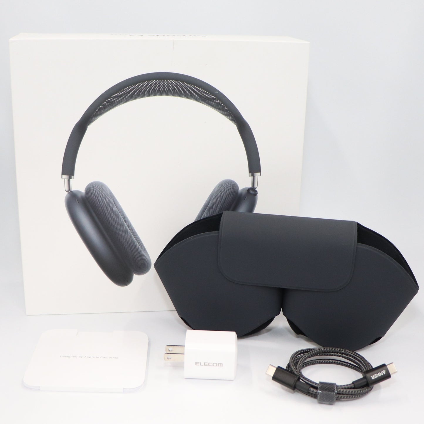 [中古(C)] Apple AirPods Max (USB-C)ワイヤレスヘッドホン　mww43za-a [可]