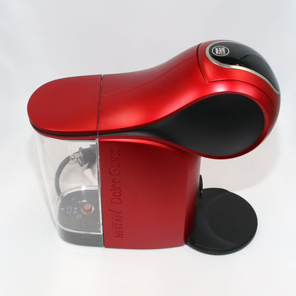 [中古(B)] NESCAFÉ(ネスカフェ) ドルチェ グスト ジェニオ エス EF1058(コーヒーカプセル2種セット) ef1058rm レッドメタル [良い]