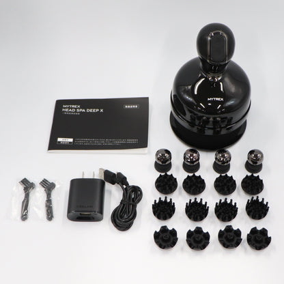 [中古(A)] MYTREX(マイトレックス) HEAD SPA DEEP X ヘッドスパ 美顔器 mt-hsdx-24b-b[非常に良い]