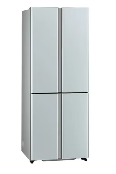 [420L][ファミリー向け][観音開き]アクア AQR-TZ42R 冷凍冷蔵庫　aqr-tz42r-s  サテンシルバー 整備済みアウトレット品 ［未使用(S)