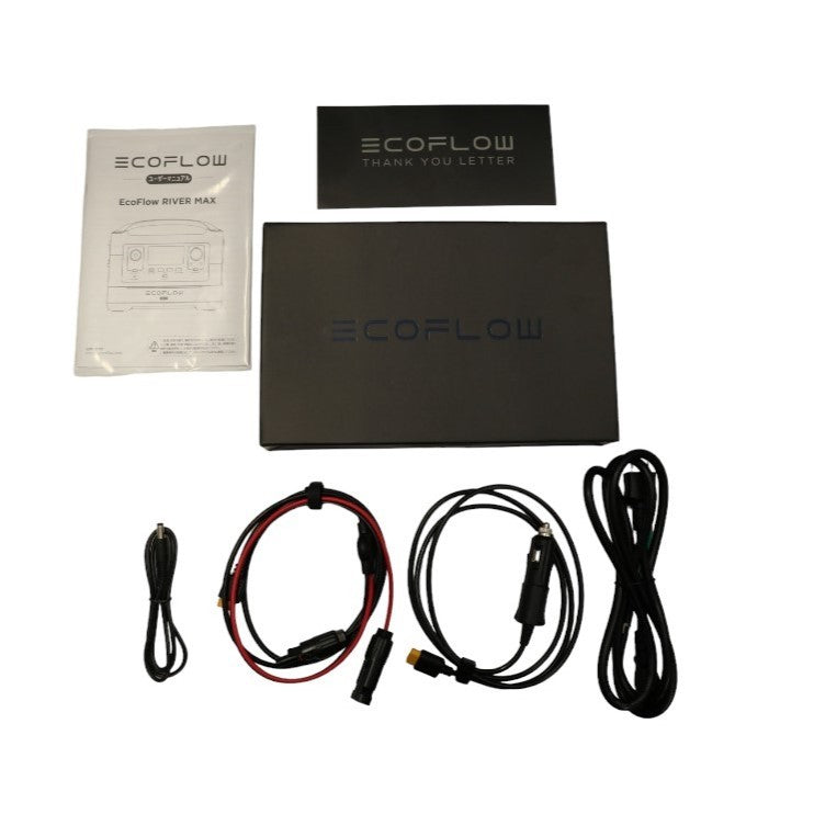 中古(B)] EcoFlow(エコフロー) RIVER Max エコフロー ポータブル電源(576Wh) river-max [良い] –  Rentio Outlet