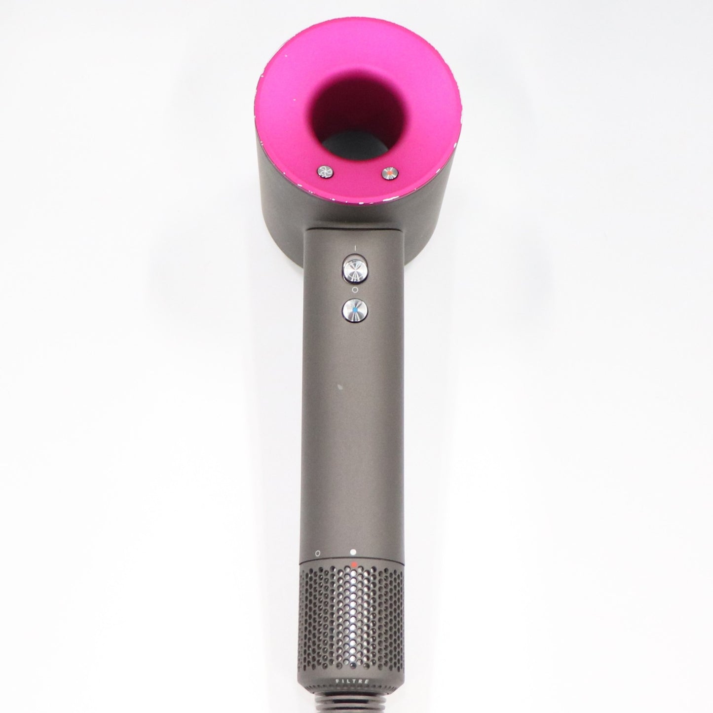 [中古(C)]ダイソン Supersonic Shine ヘアドライヤー　hd15ulfiif アイアン/フューシャ [可]