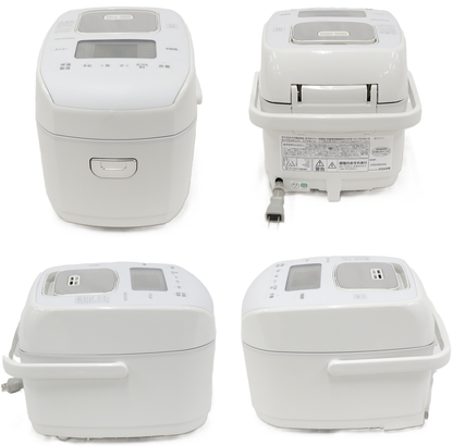 [中古(B)] [3合炊き] アイリスオーヤマ 圧力IH炊飯器 RC-PDA30 rc-pda30-w ホワイト [良い]