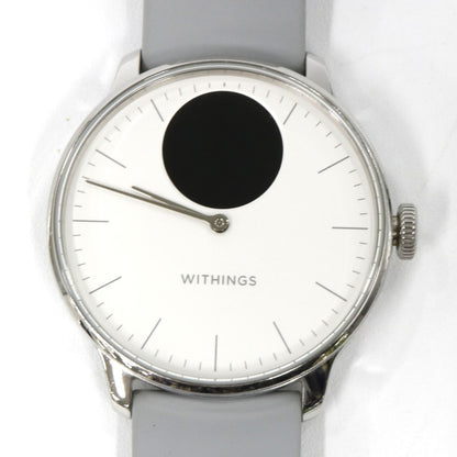 [中古(A)] Withings ScanWatch Light スマートウォッチ hwa11-model-w パールホワイト[非常に良い]