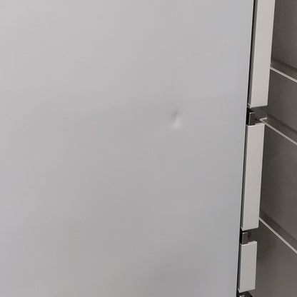 【特殊配送】[450L][ファミリー向け][右開き]Hisense (ハイセンス) HR-DC450K 冷凍冷蔵庫　hr-dc-450k-w  シルクホワイト 整備済みアウトレット品 [中古(C)]