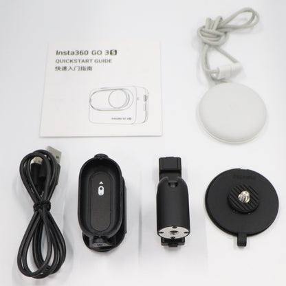 [中古(A)] Insta360 GO 3S 64GB アクションカメラ ミッドナイトブラック[非常に良い]