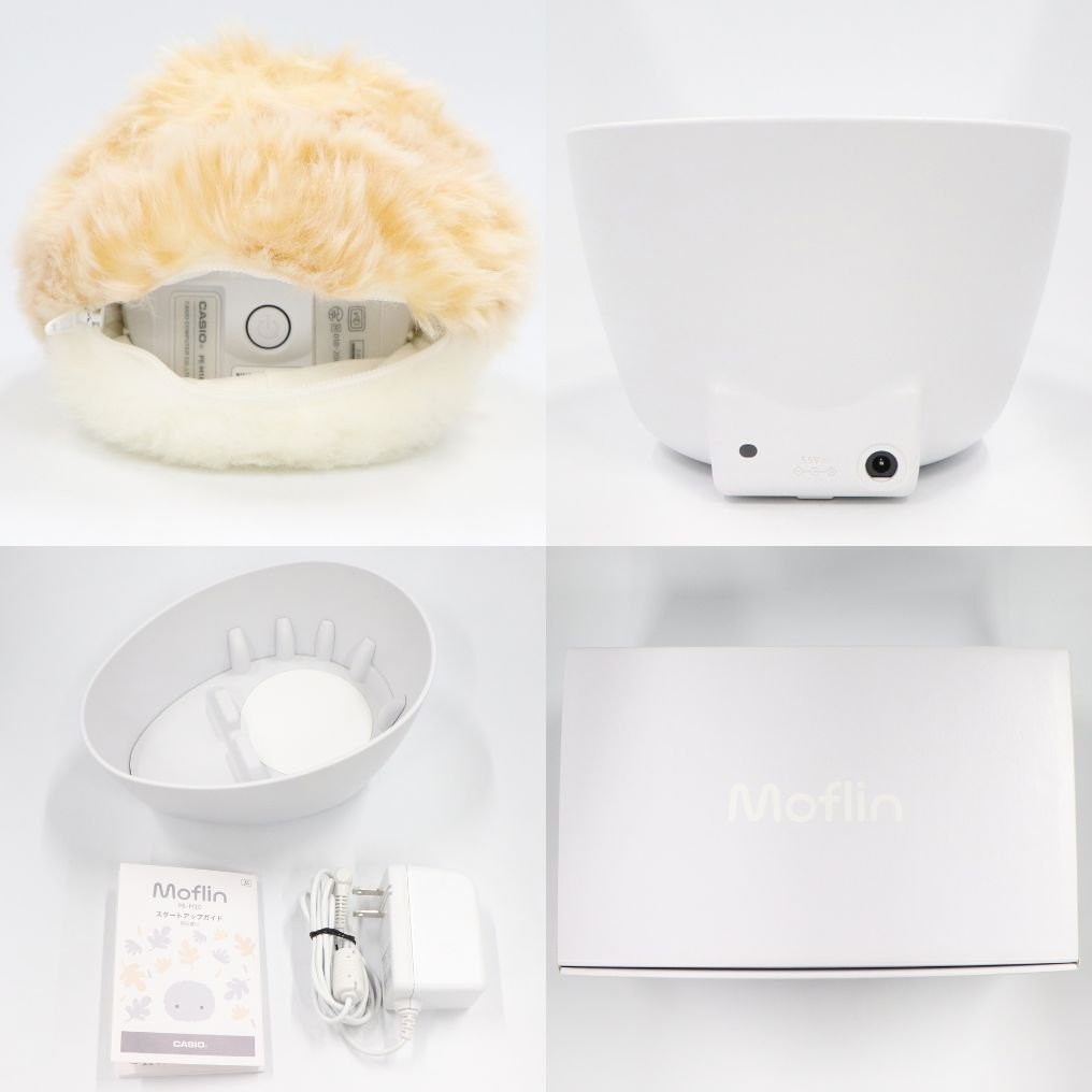 カシオ CASIO Moflin モフリン PE-M10 AIペットロボット pe-m10-gd  ゴールド 整備済みアウトレット品 [中古(C)]