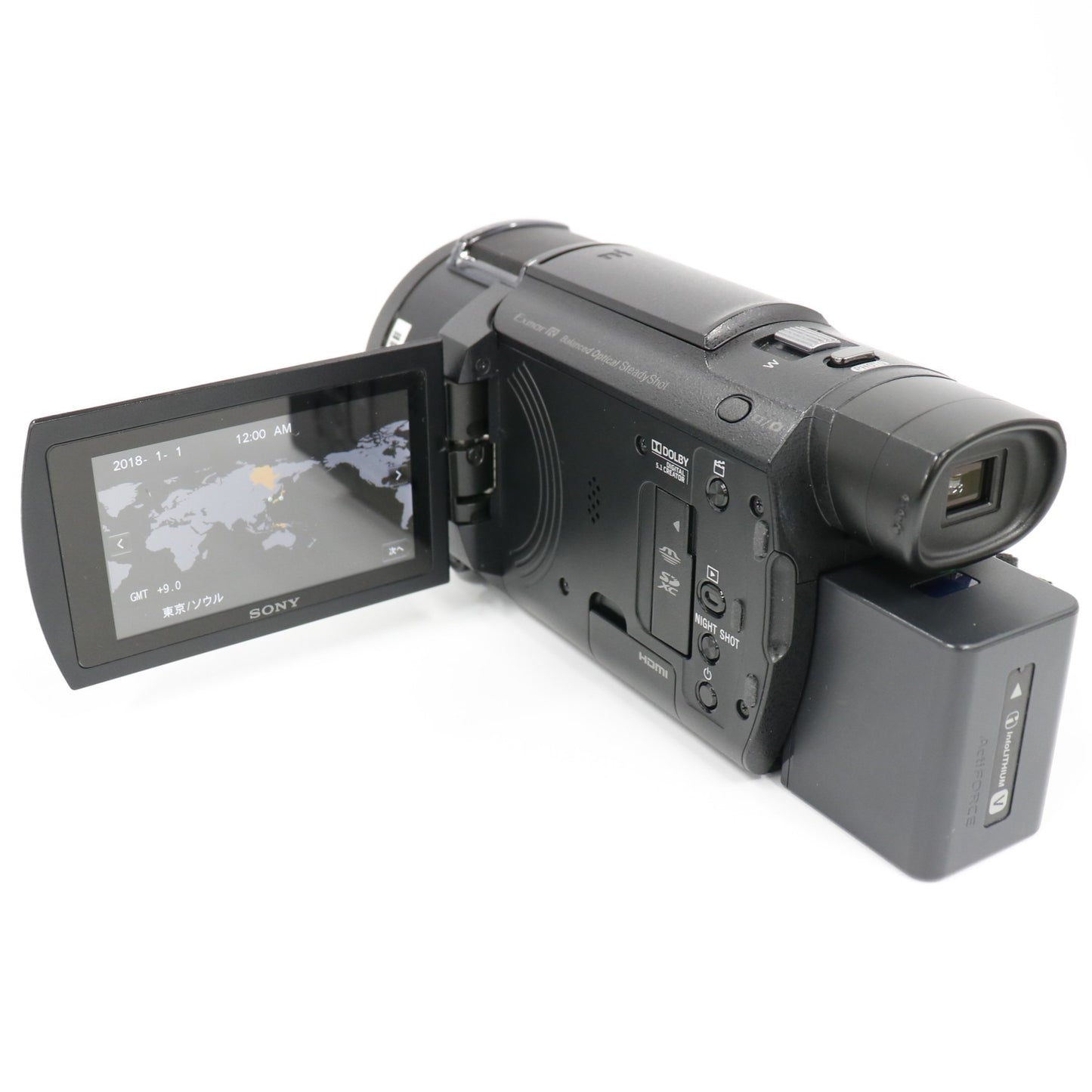 [中古(C)] ソニー 4Kビデオカメラ FDR-AX60  fdr-ax60[可]