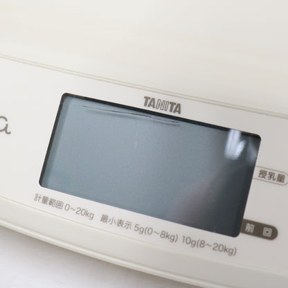 タニタ nometa BB-105 授乳量機能付ベビースケール　bb-105  ホワイト 整備済みアウトレット品 [中古(C)]