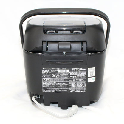[中古(B)] [10合炊き]Panasonic（パナソニック）可変圧力IHジャー炊飯器 SR-M18A-K　sr-m18a-k ブラック [良い]