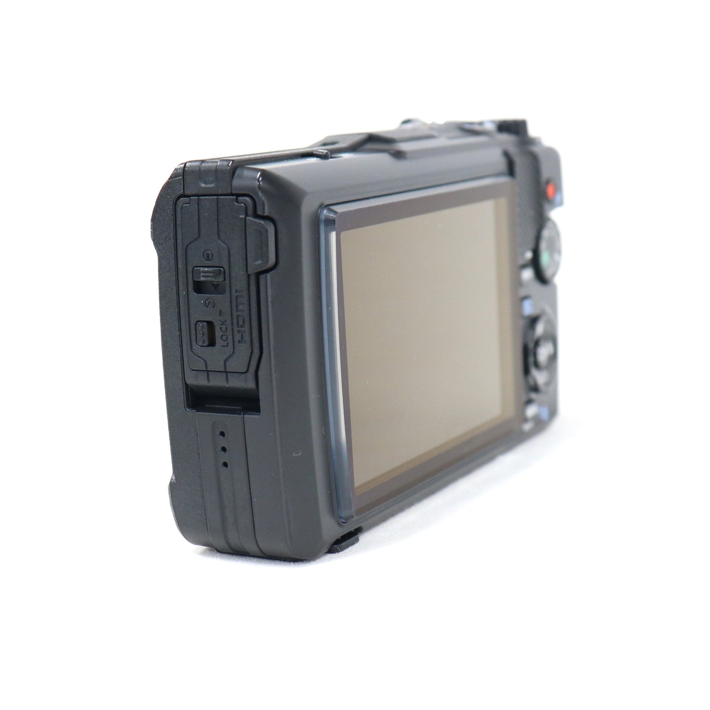 OM SYSTEM 防水カメラ Tough TG-7 コンパクトデジタルカメラ　tg-7-b  ブラック 整備済みアウトレット品 [良い(B)]
