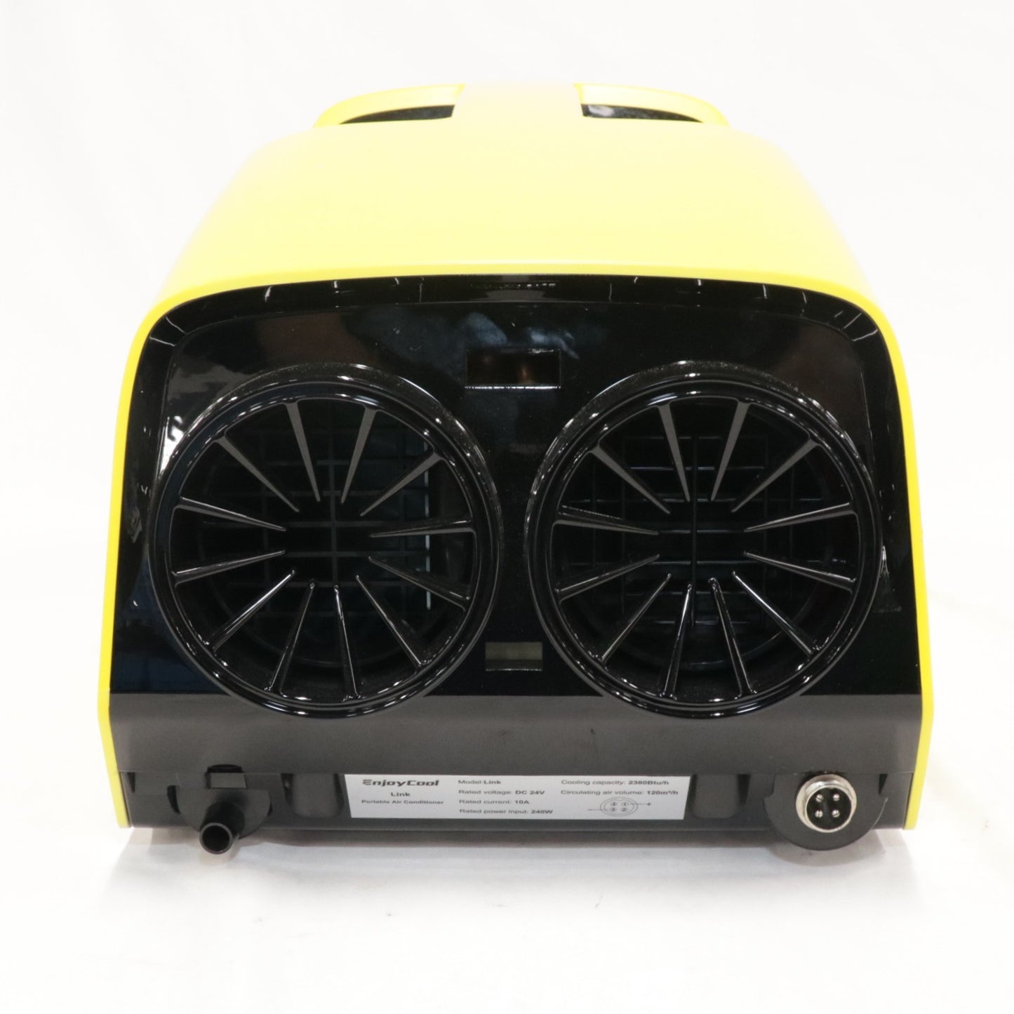 [ジャンク] SABUMA(サブマ) ポータブルクーラー EnjoyCool LINK コンセント電源タイプ x-pc01-ye イエロー[難あり(D)]