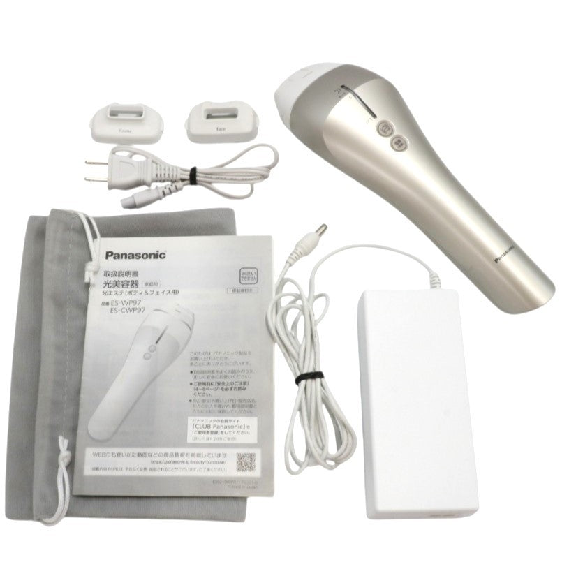 [中古(B)] Panasonic 光美容器 光エステ＜ボディ＆フェイス用＞ ES-WP97-N es-wp97-n-24  [良い]