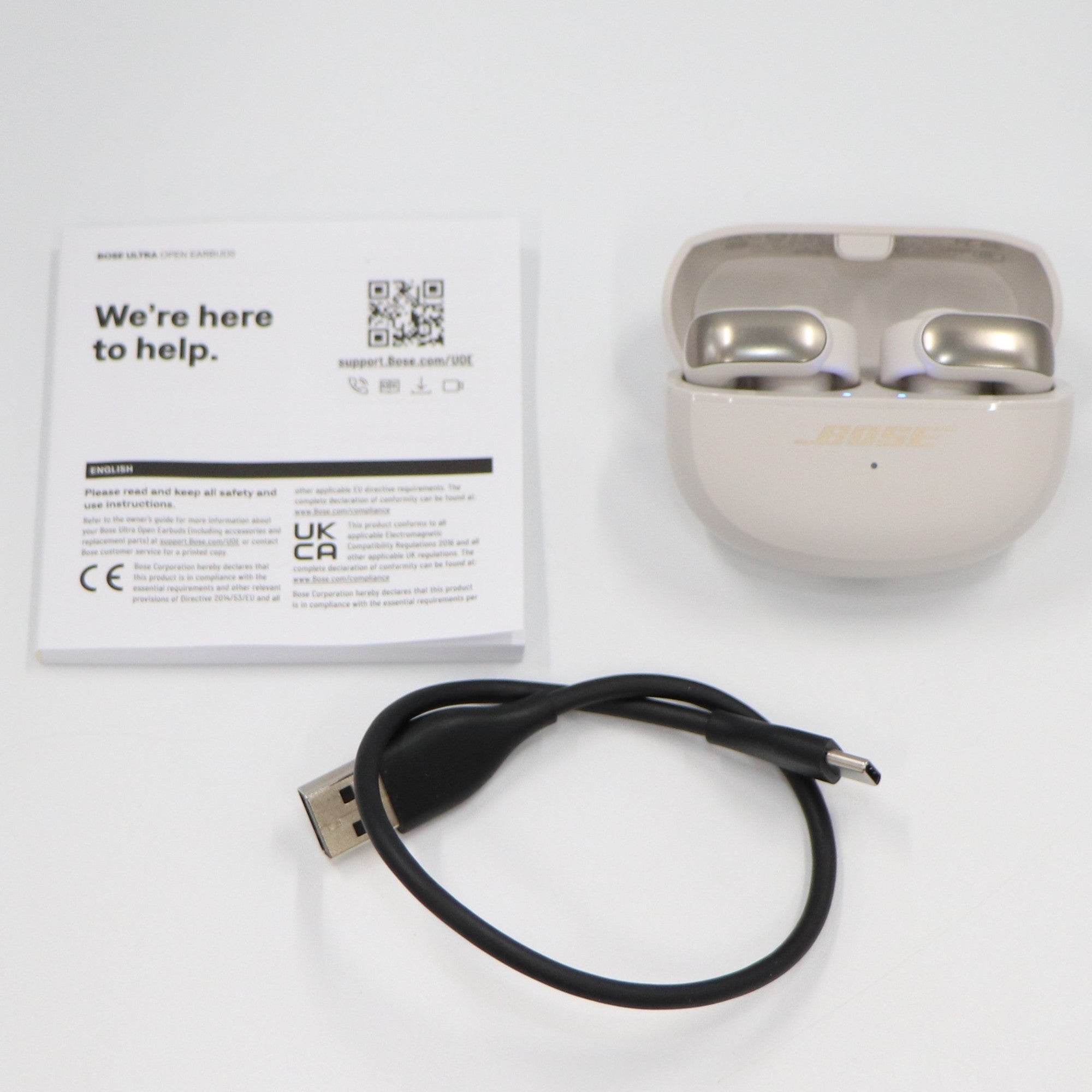 中古(A)] Bose Ultra Open Earbuds 完全ワイヤレスイヤホン ultra
