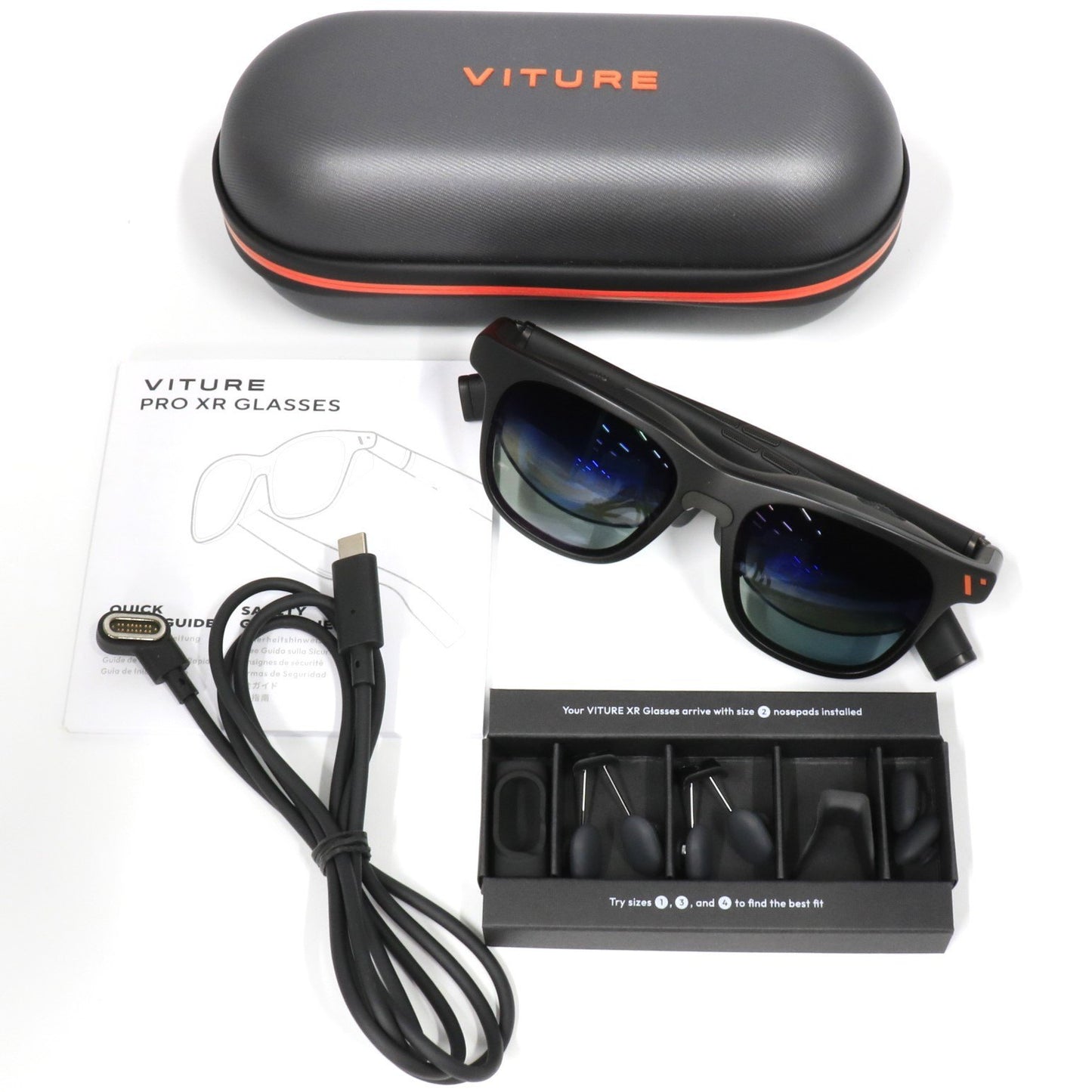 [中古(B)] VITURE Pro XRグラス　v1241-jb ジェットブラック [良い]
