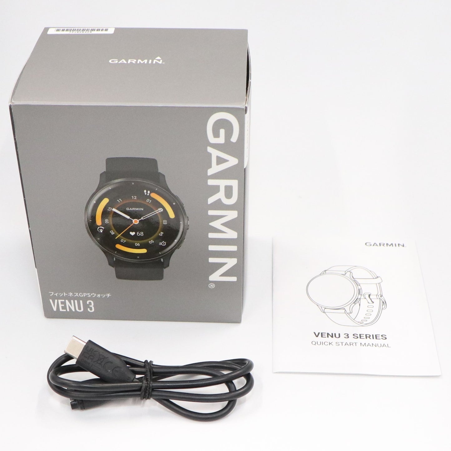 ガーミン(GARMIN) Venu 3 スマートウォッチ　venu3-b   整備済みアウトレット品 [中古(C)]