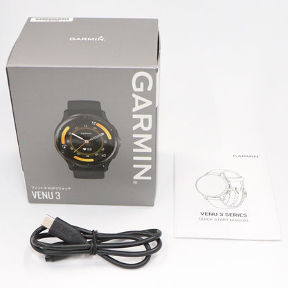 ガーミン(GARMIN) Venu 3 スマートウォッチ　venu3-b   整備済みアウトレット品 [中古(C)]