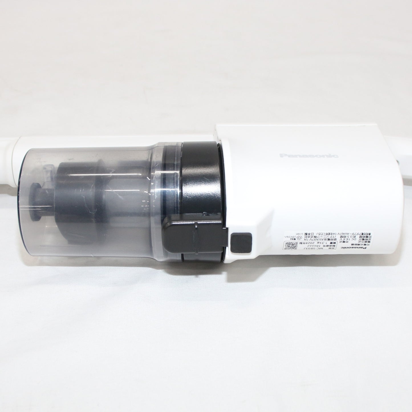 [ジャンク] パナソニック スティック掃除機 パワーコードレス MC-SB33J　mc-sb33j-w [難あり(D)]