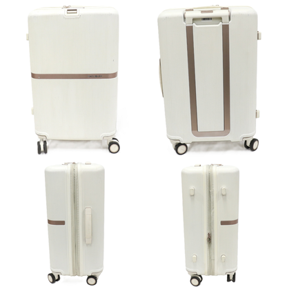 [中古(C)] [3-5泊向けサイズ]サムソナイト ミンター スピナー61 エキスパンダブル 53L/拡張時60L ハードスーツケース samsonite-minter61-iv アイボリー [可]