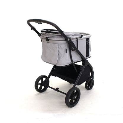 コンビ ペット用カートフィカゴー アジャイル ツー 4711233392317  ソフトグレー 整備済みアウトレット品 [中古(C)]