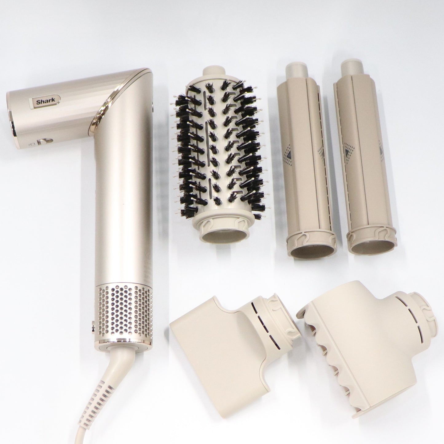 [中古(B)] Shark FlexStyle マルチスタイリングドライヤー HD434J hd434jsl ストーン [良い]