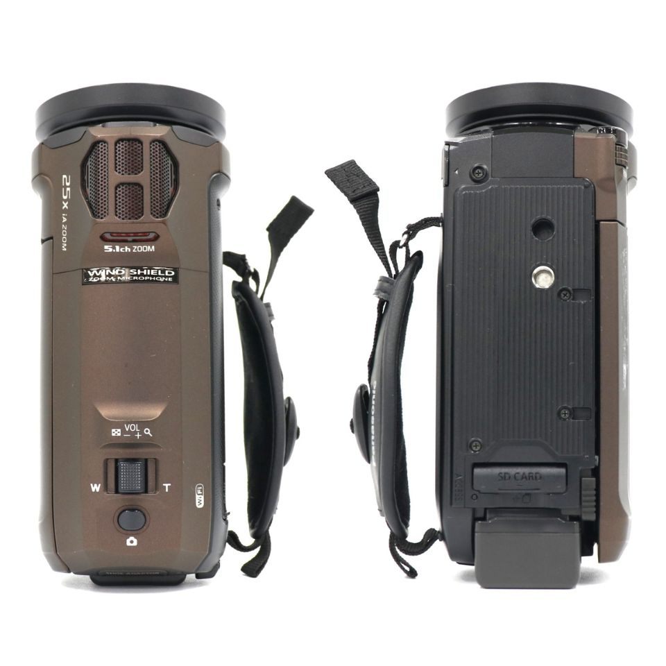 パナソニック 4Kビデオカメラ HC-VX992MS  hc-vx992ms-t  ブラウン 整備済みアウトレット品 [良い(B)]