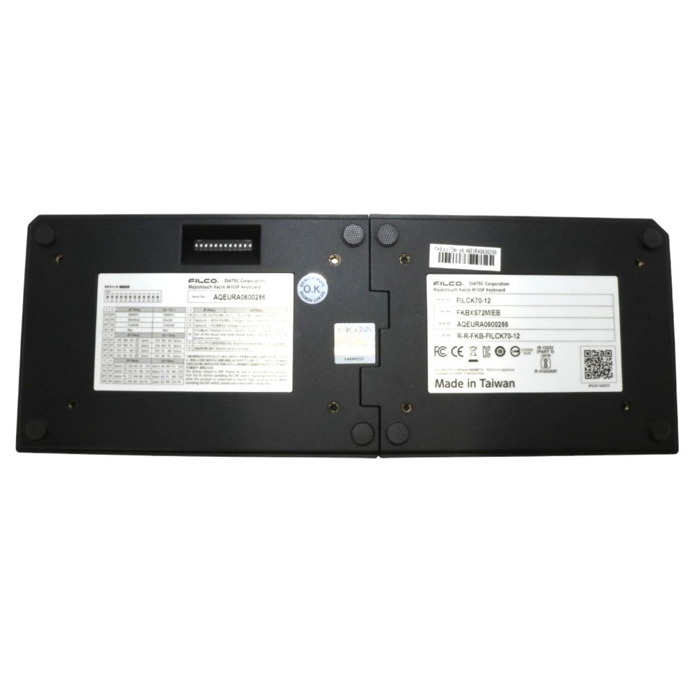 [中古(B)] Majestouch Xacro M10SP 英語 US ASCII・マクロ対応・左右分割型キーボード fkbxs72m-eb ブラウン [良い]