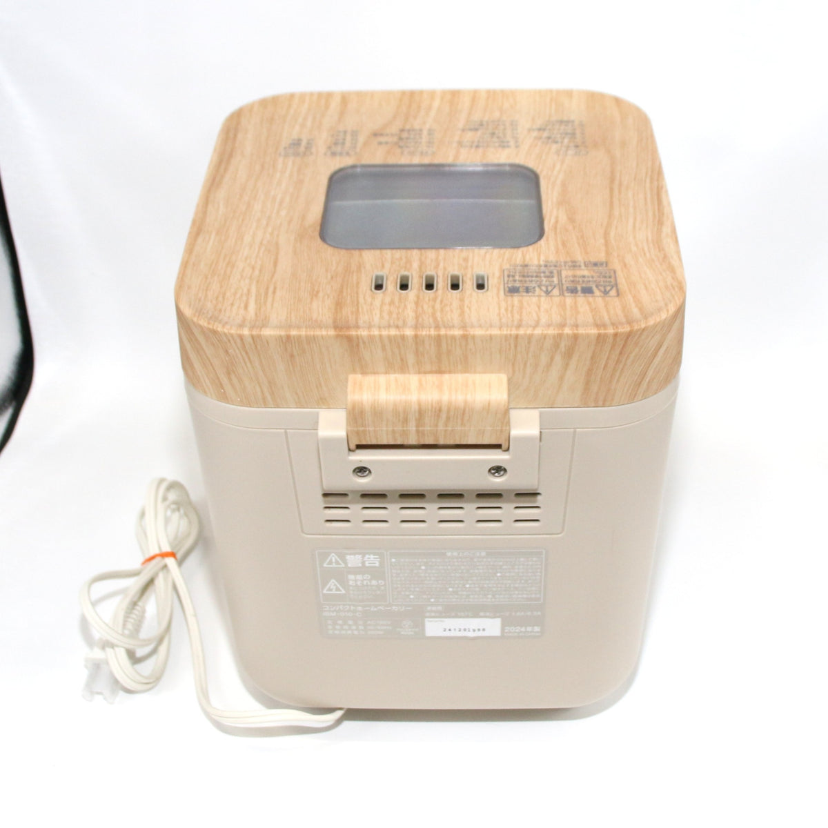 [1斤/餅つき]アイリスオーヤマ IBM-010-C ホームベーカリー　ibm-010-c   整備済みアウトレット品 [中古(C)]