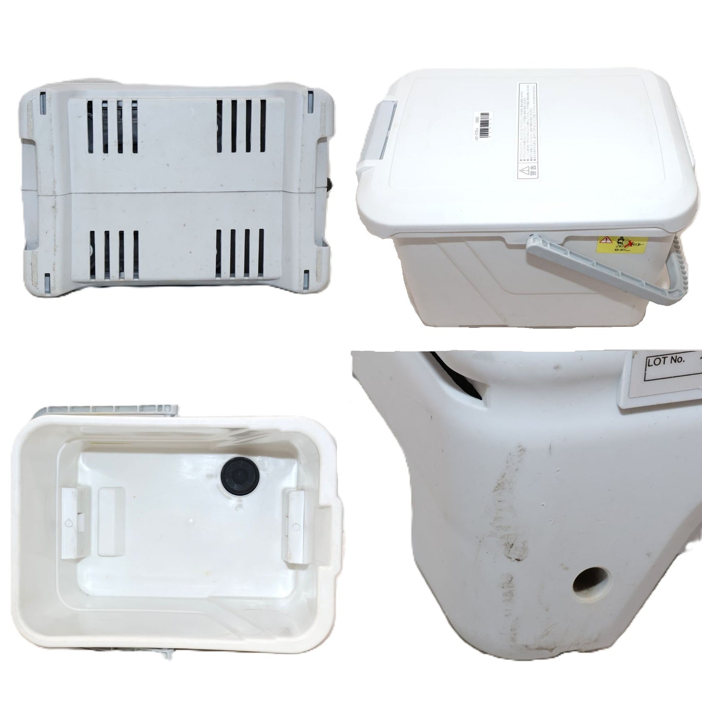 アイリスオーヤマ 高圧洗浄機 タンク式 デッキブラシセット SBT-512N　sbt-512nv   整備済みアウトレット品 [中古(C)]