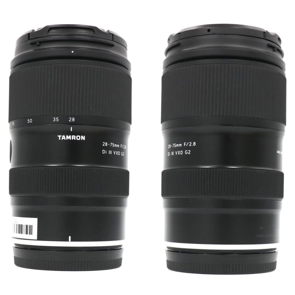 タムロン 28-75mm F/2.8 Di III VXD G2 標準ズームレンズ(Model A063) ニコン Zマウント用 tamron-2875-f28-a063-z   整備済みアウトレット品 [中古(B)]