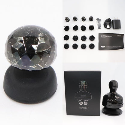 MYTREX(マイトレックス) HEAD SPA DEEP X ヘッドスパ 美顔器　mt-hsdx-24b-b   整備済みアウトレット品 [中古(C)]