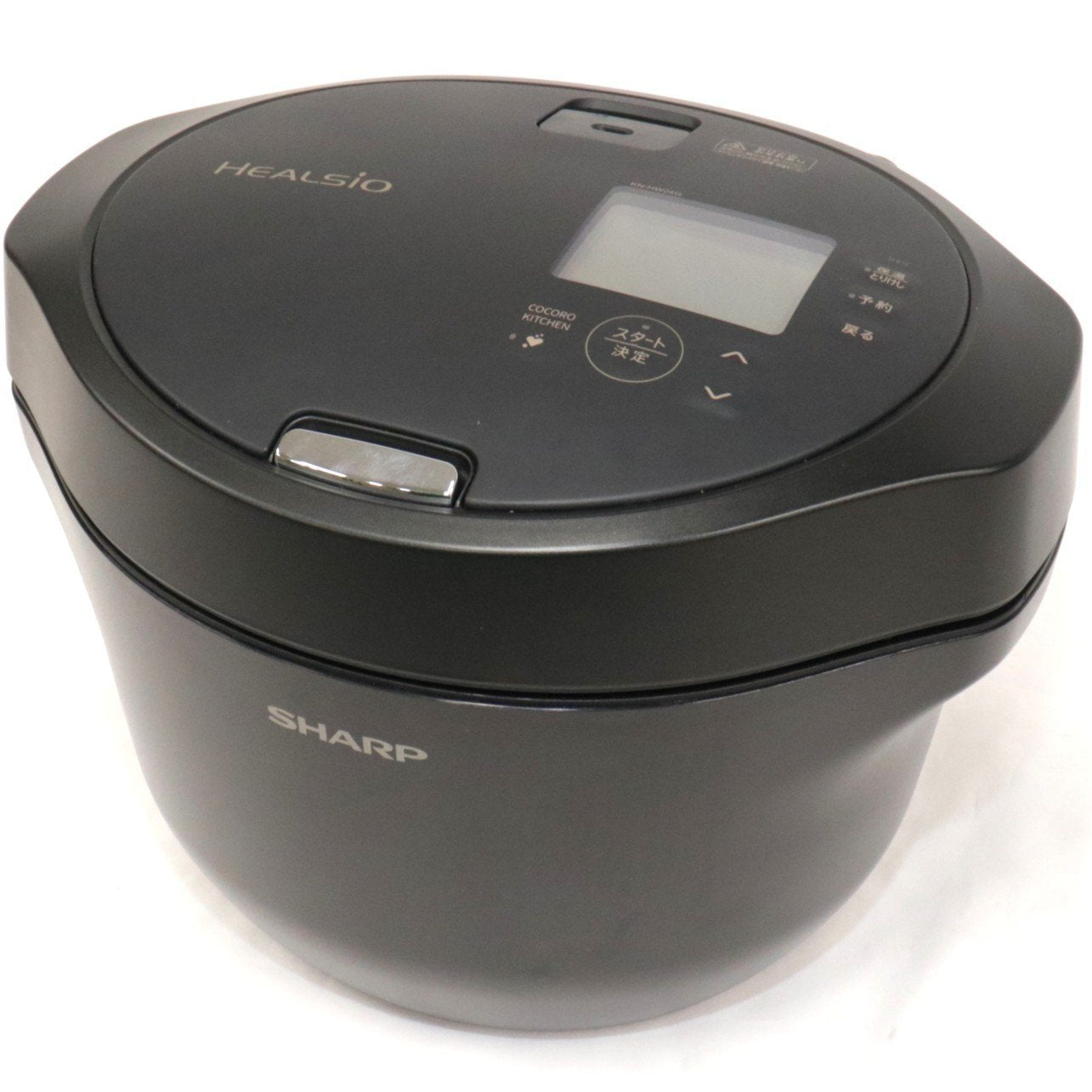 [中古(C)] シャープ ヘルシオ ホットクック KN-HW24G 2〜6人用 2.4L容量 kn-hw24g-b ブラックkn-hw24g-b　[可]