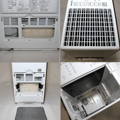 パナソニック ヒーターレス気化式加湿器 ナノイー搭載 FE-KXU07 （木造12畳/プレハブ19畳）　fe-kxu07-t  ブラウン 整備済みアウトレット品 [良い(B)]