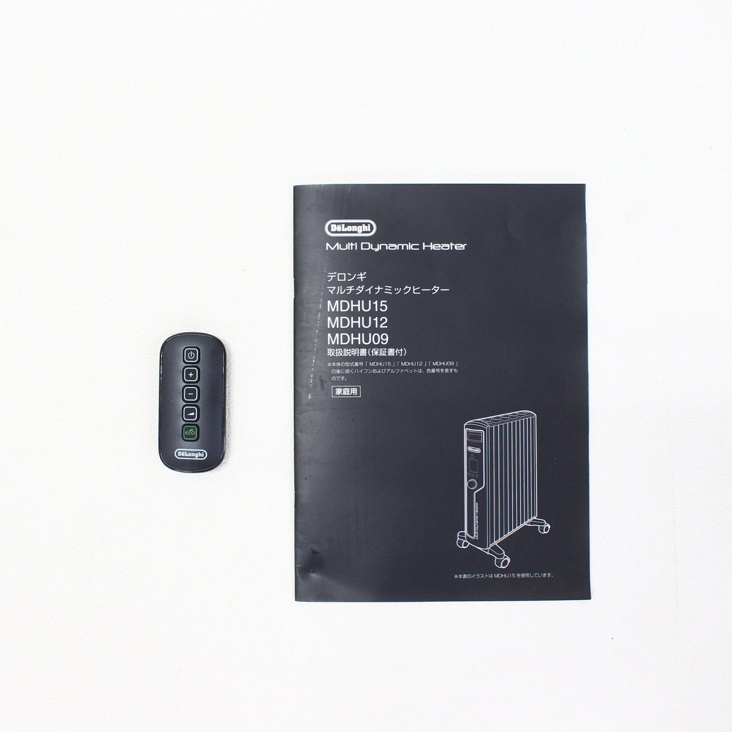 [中古(C)] [2020年発売モデル] デロンギ マルチダイナミックヒーター MDHU12-BK 1200W ピュアホワイト＋マットブラック (暖房目安 8～10畳) mdhu12-bk mdhu12-bk　[可]