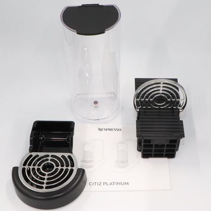[中古(B)] ネスプレッソ「シティズ プラチナム」 ステンレススチールD [良い]