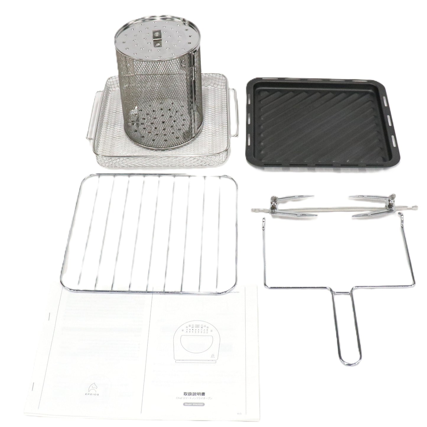 エペイオス(EPEIOS) FoElem Chef スマートノンフライオーブン EPAO502   整備済みアウトレット品 [良い(B)]