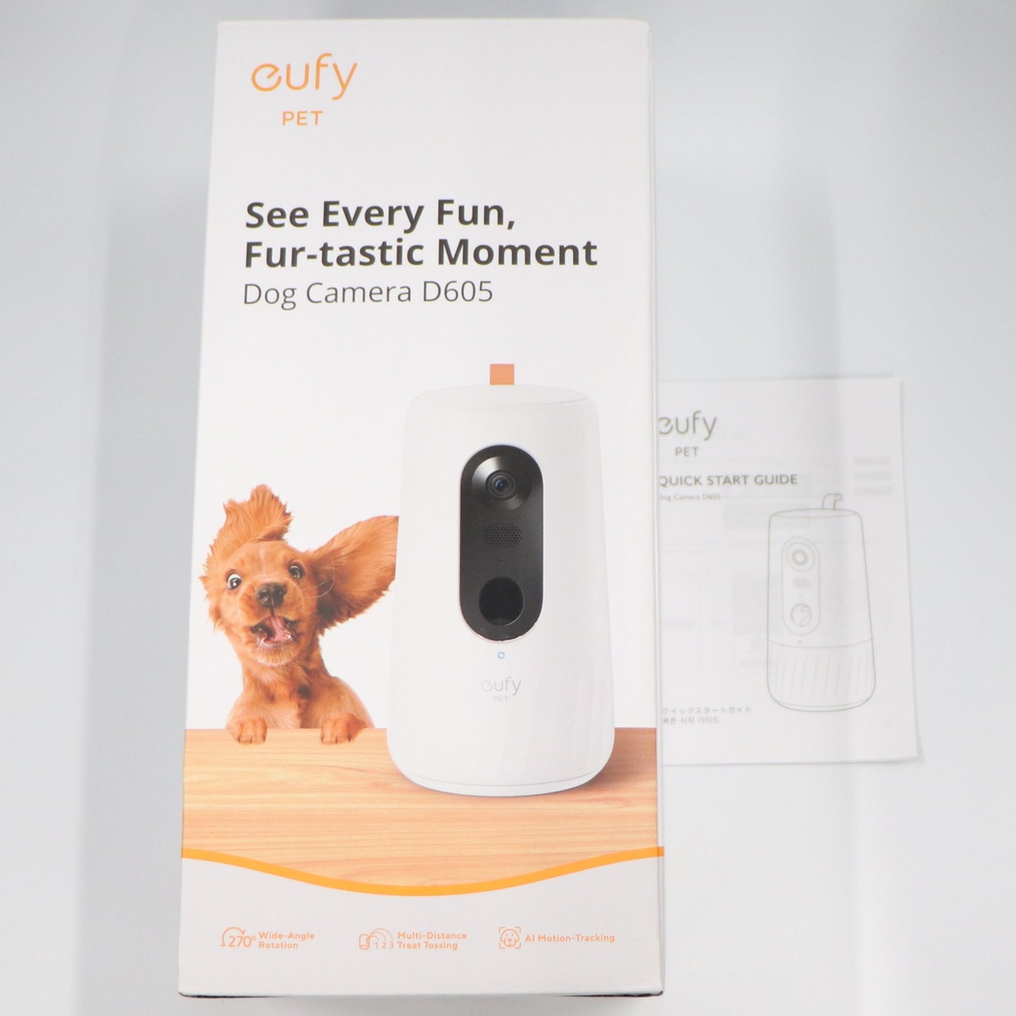 [中古(C)]  Anker Eufy Dog Camera D605 ペットカメラ t7200521　[可]