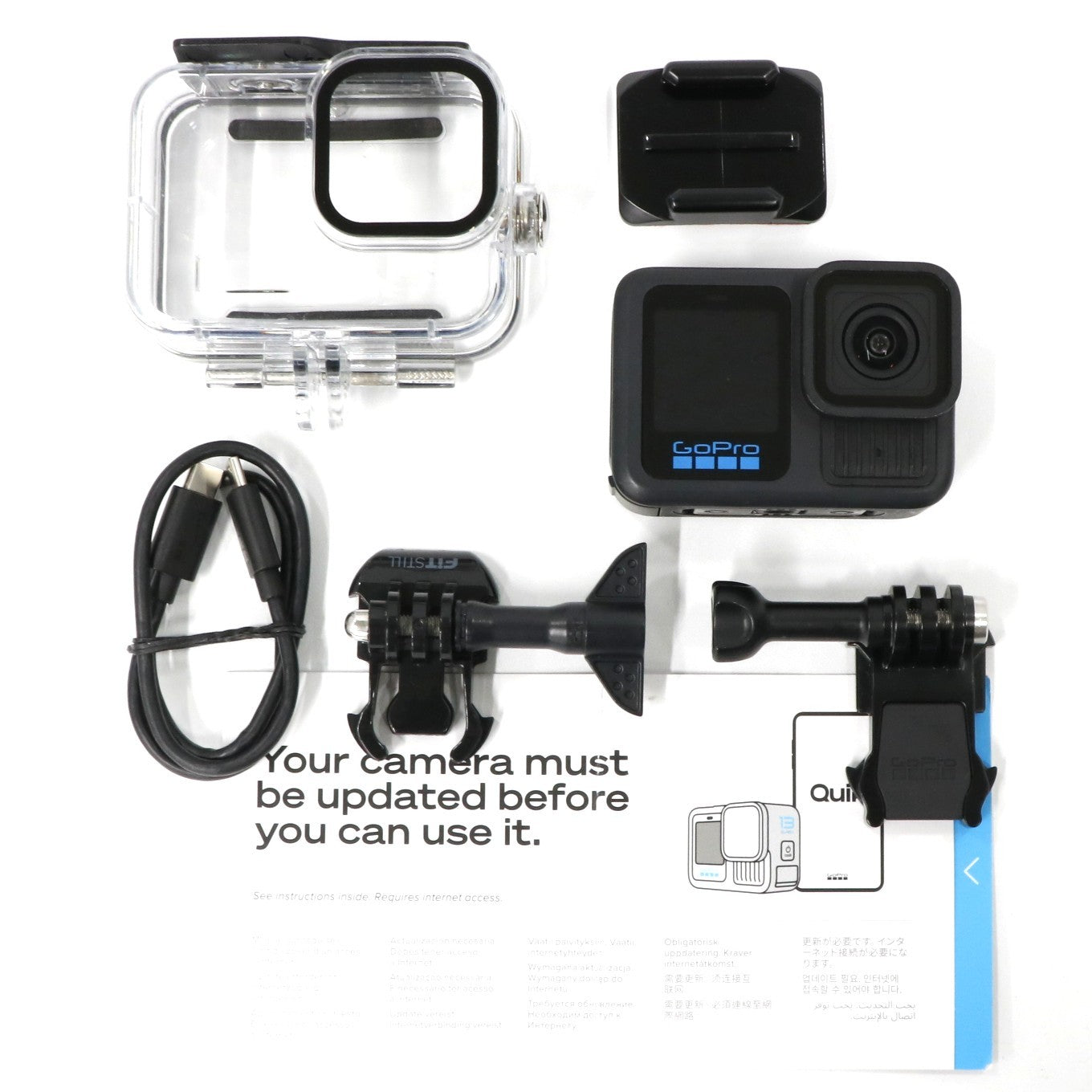 [ジャンク] GoPro HERO13 Black(防水ハウジング付き) hero13-black [難あり(D)]