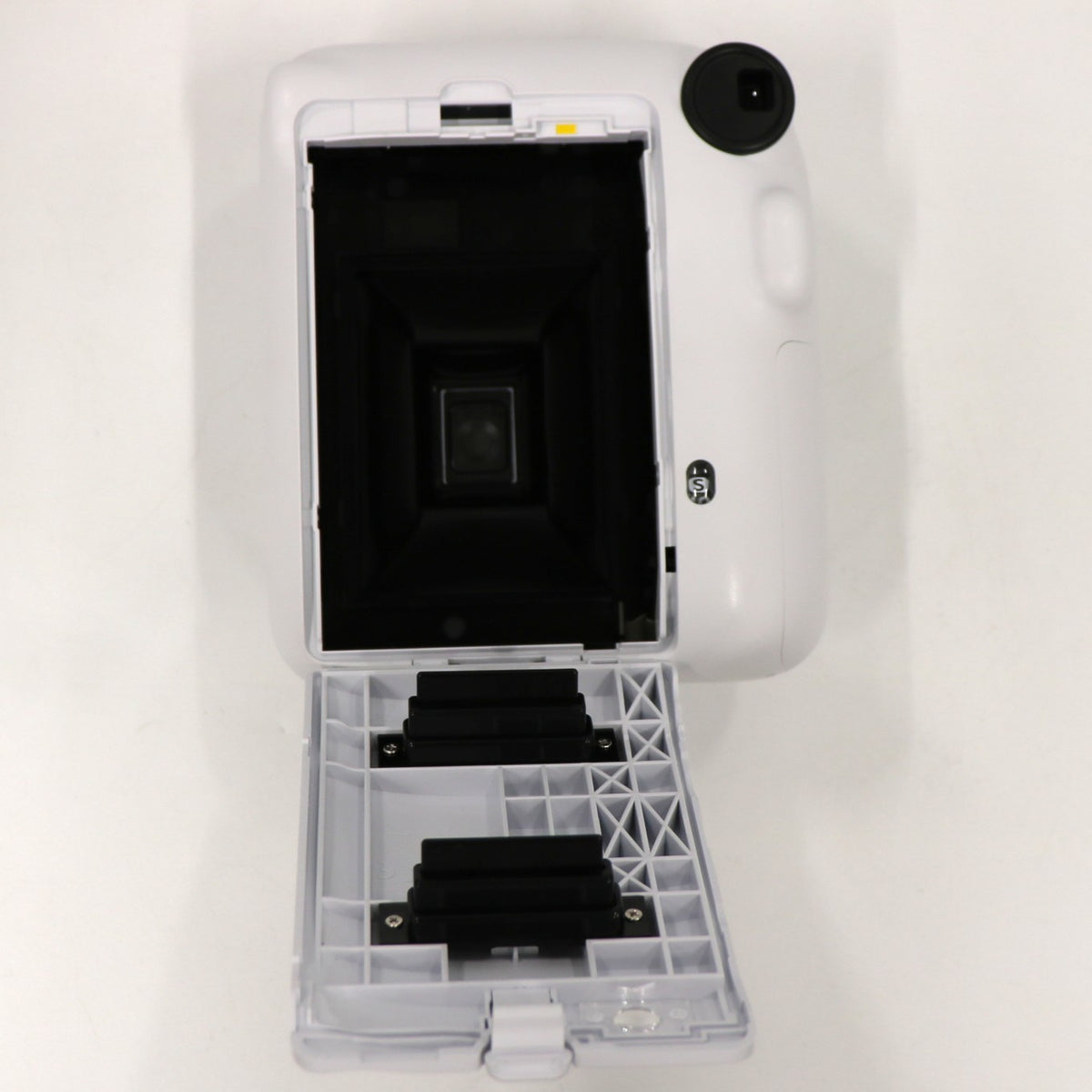 富士フイルム instax mini 12 インスタントカメラ チェキ instax-mini12-wh  クレイホワイト ジャンク品 [難あり(D)]