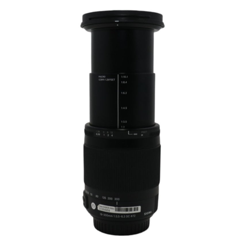 [中古(A)] シグマ 18-300mm F3.5-6.3 DC MACRO OS HSM 高倍率ズームレンズ (CANON EFマウント)  886547 [非常に良い]