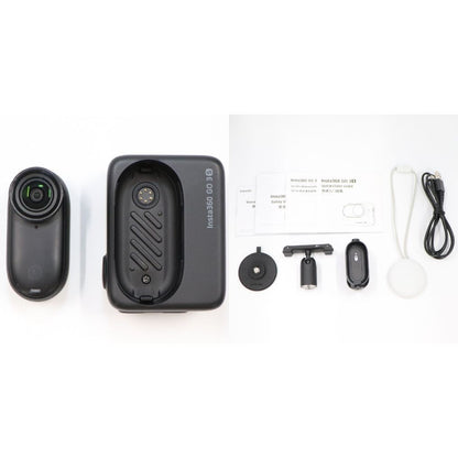 [中古(C)]  Insta360 GO 3S 128GB アクションカメラ ミッドナイトブラックinsta360-go-3s-128-bk　[可]
