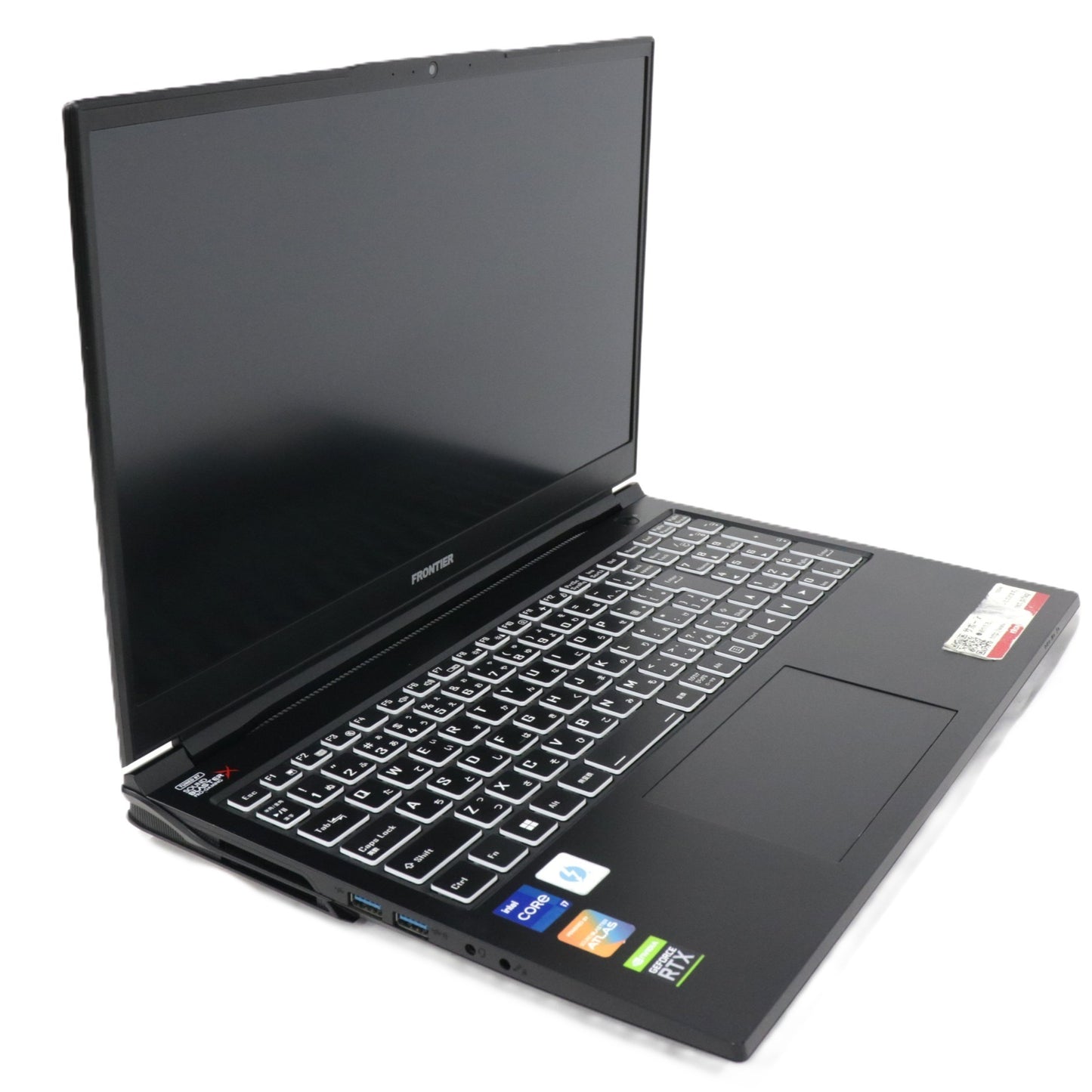 [中古(B)] FRONTIER(フロンティア) ゲーミングノートパソコン (Core i7-12700H /GeForce GTX 3070 Ti /15.6型/32GB/M.2 SSD 1TB) FRZNA712/C  frzna712-c  [良い]