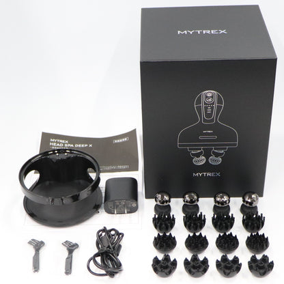 [中古(C)]  MYTREX(マイトレックス) HEAD SPA DEEP X ヘッドスパ 美顔器　mt-hsdx-24b-b  [可]